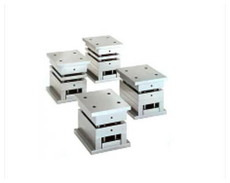 Finished standard plastic mold bases, machined and ready to ship